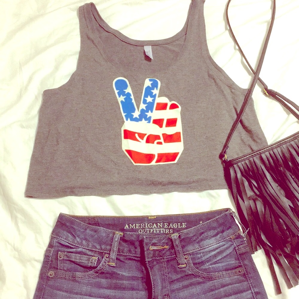 Patriotic Crop Top